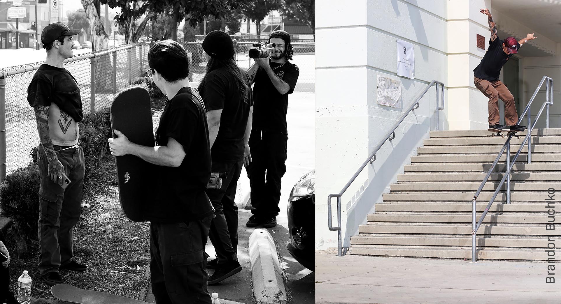 2HEX skateboard factory banner