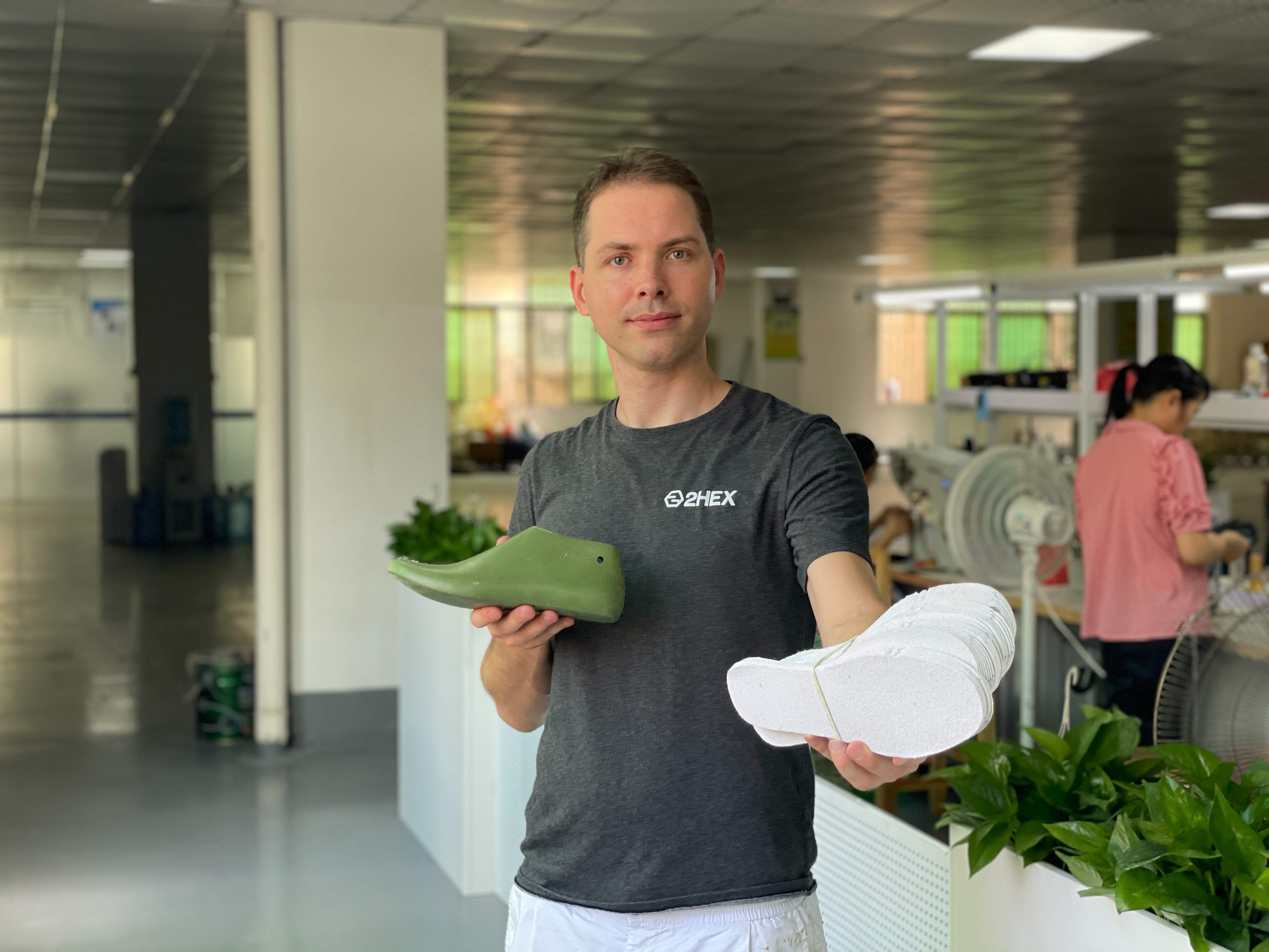 Sportshoes Factory Production