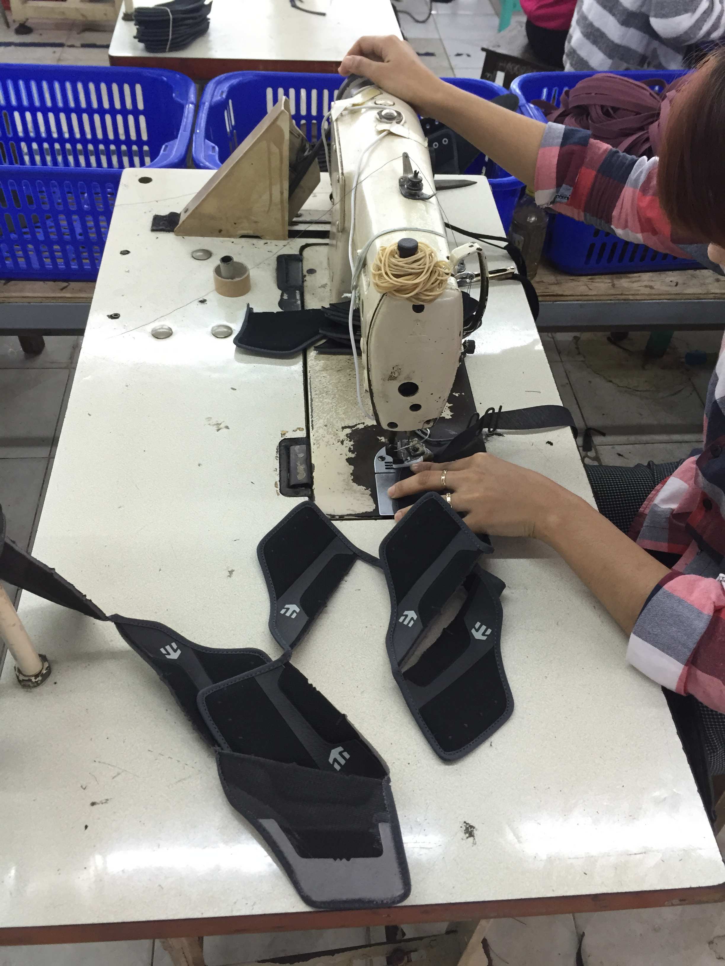 Sportshoes Factory Production