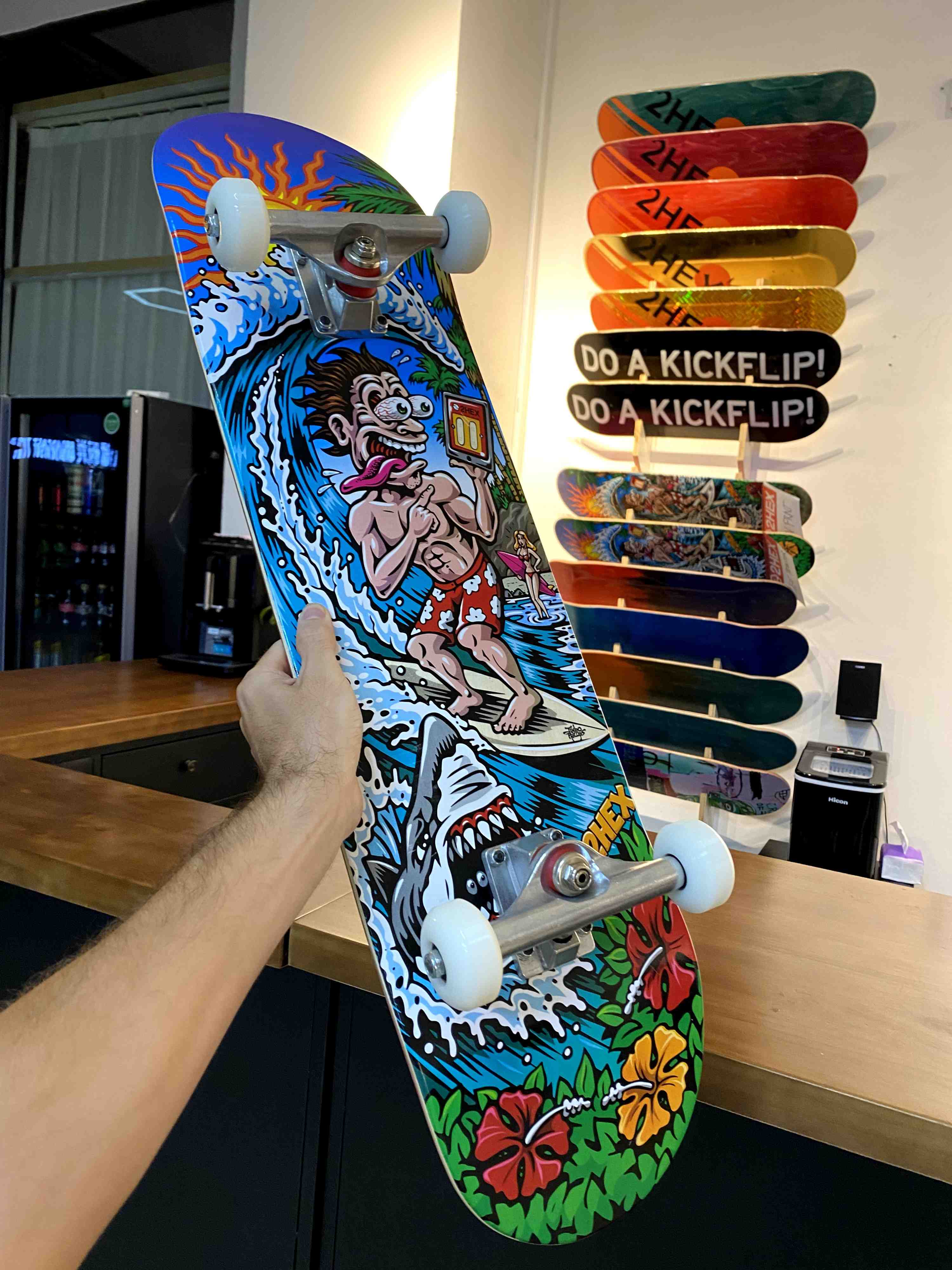 Skateboard Factory Production