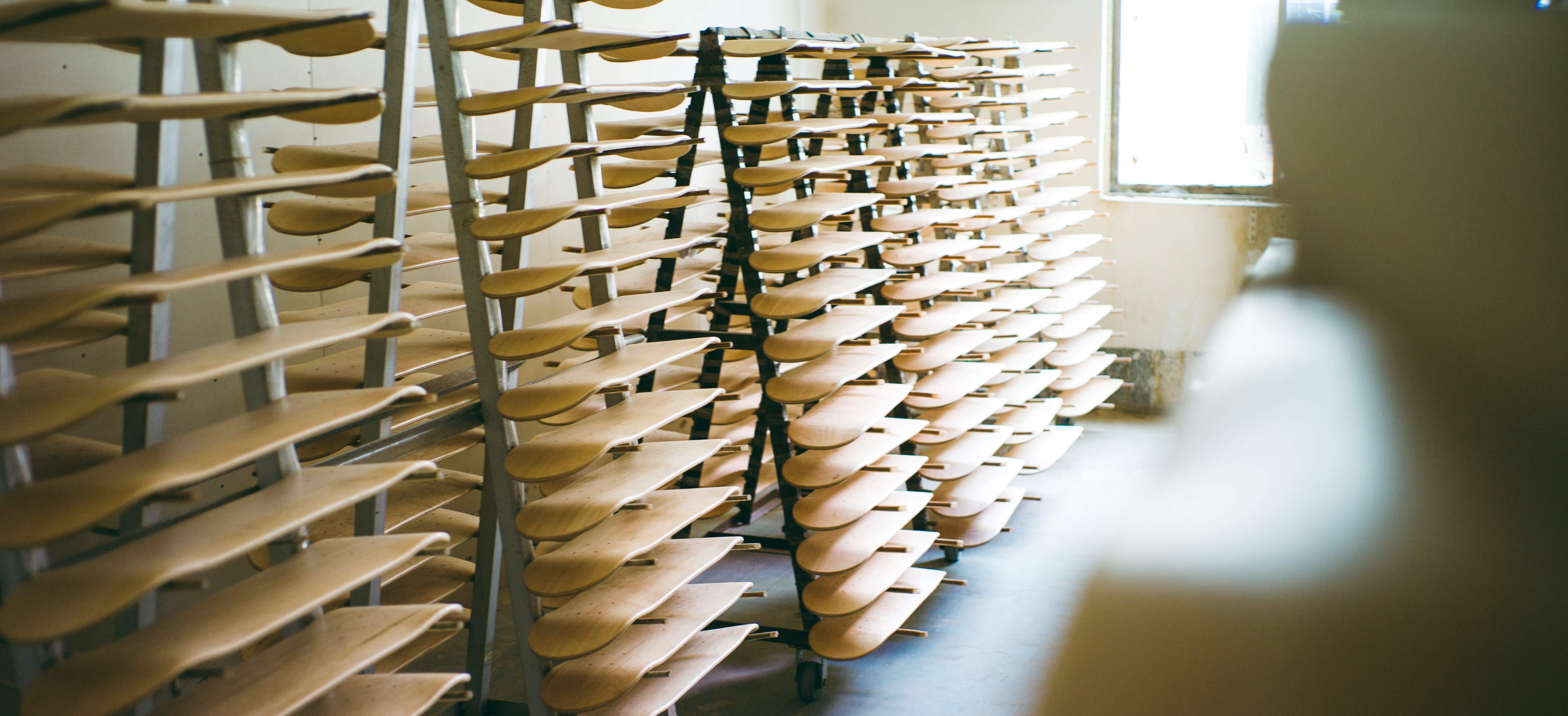 Skateboard Factory Production