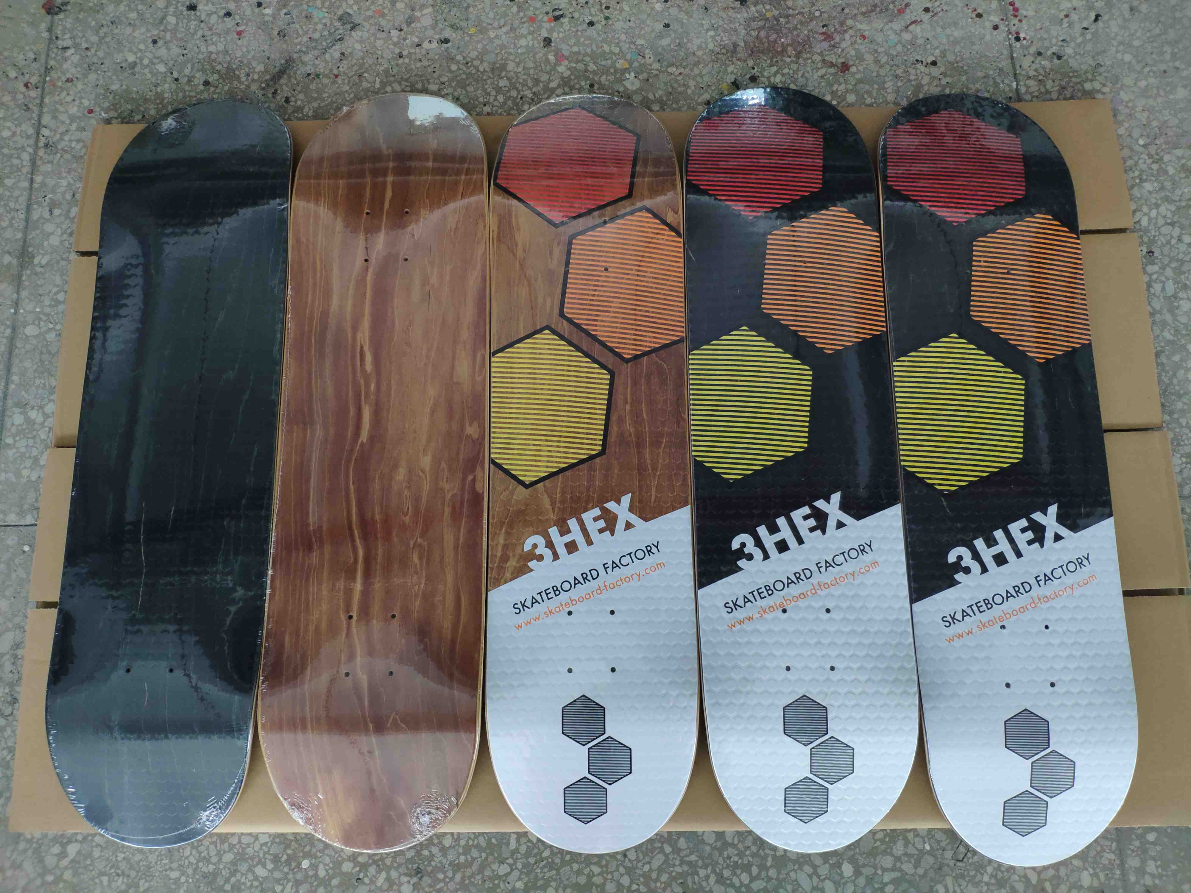 Skateboard Factory Production