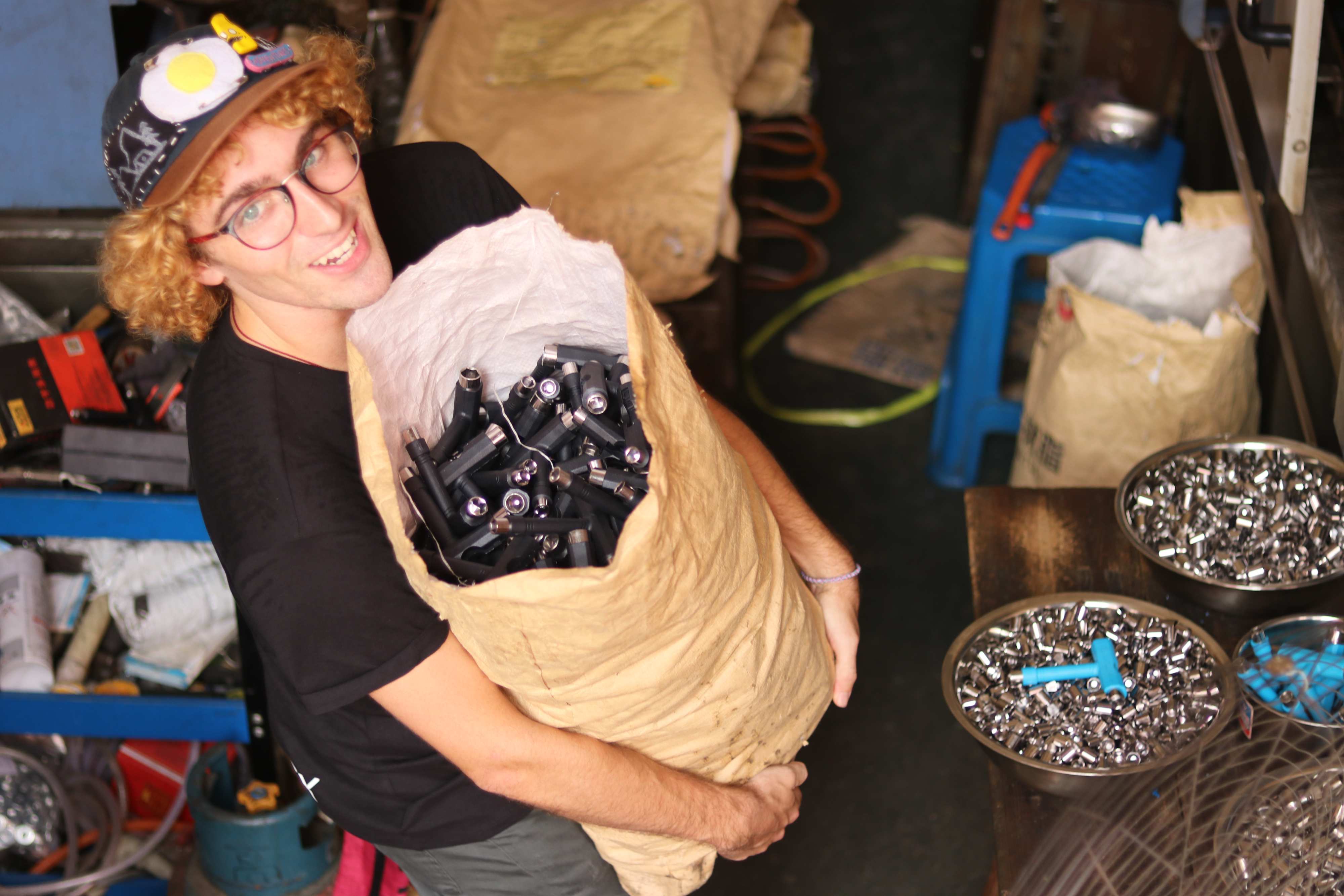 Skateboard Factory Production