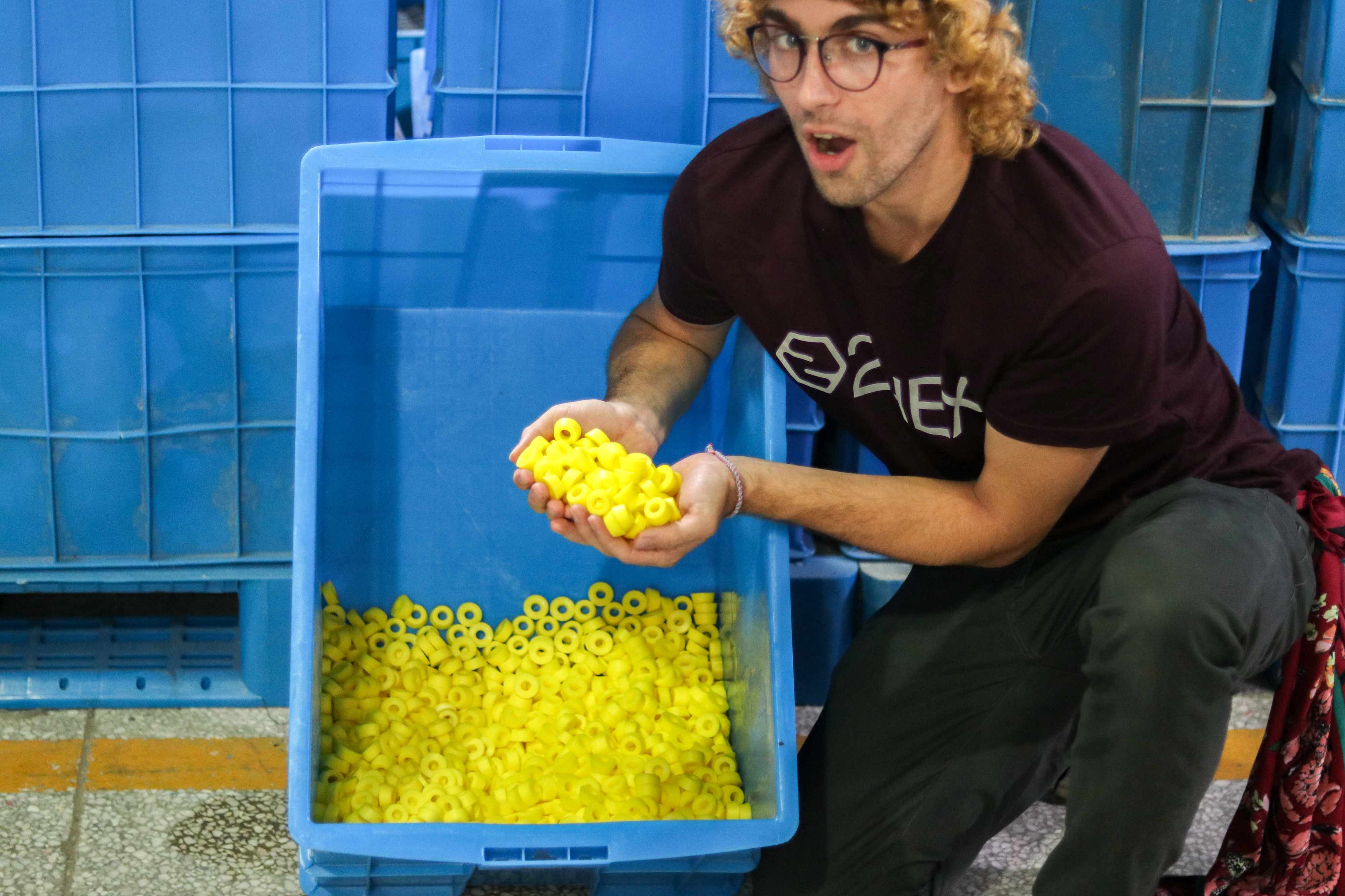 Skateboard Factory Production