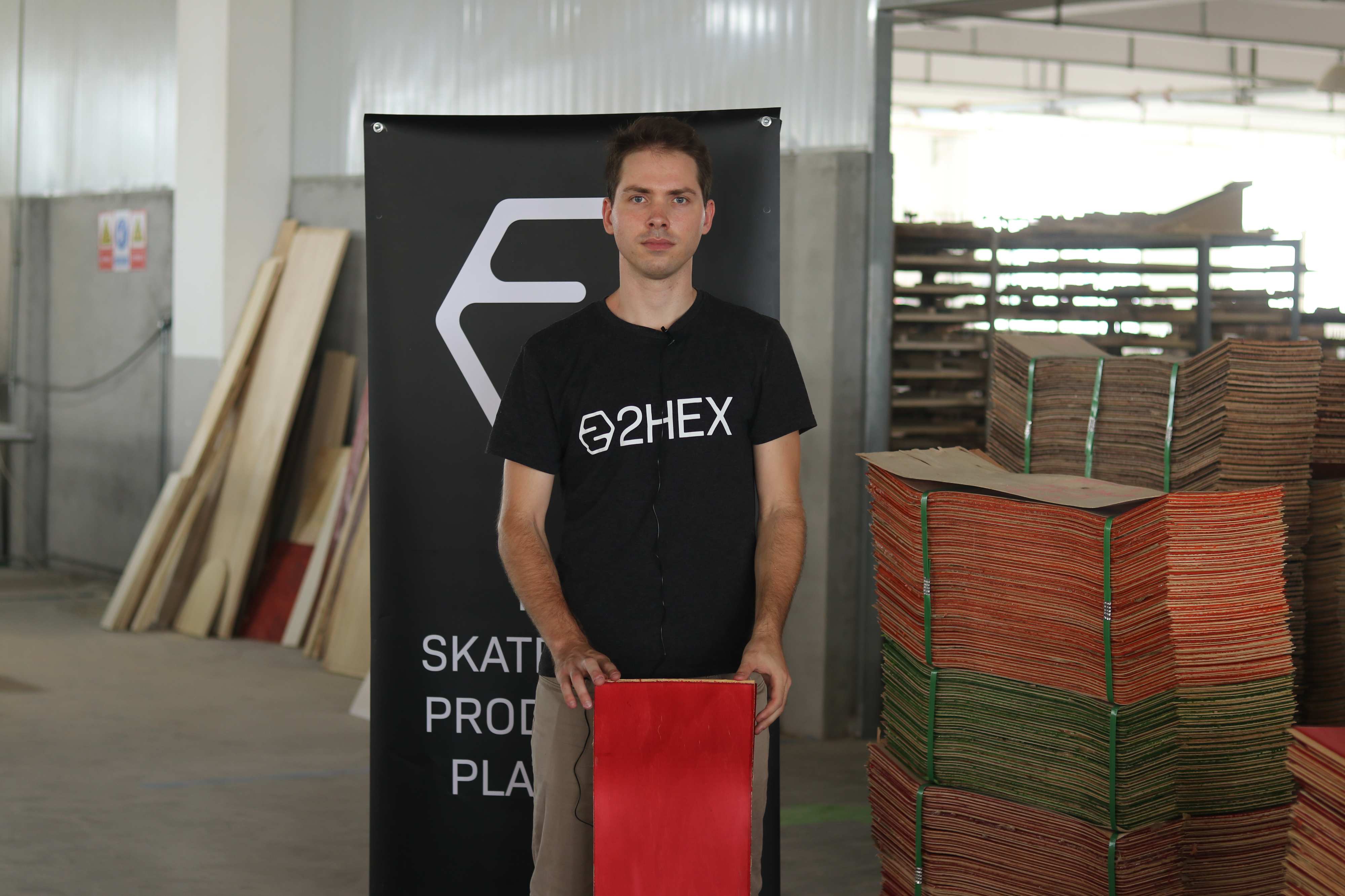 Skateboard Factory Production