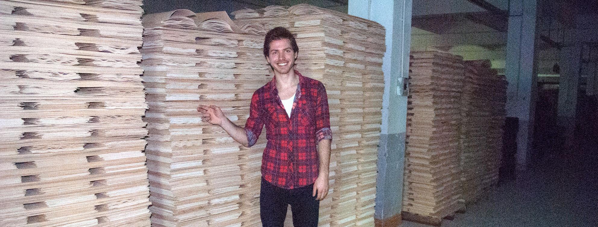 Skateboard Factory Production