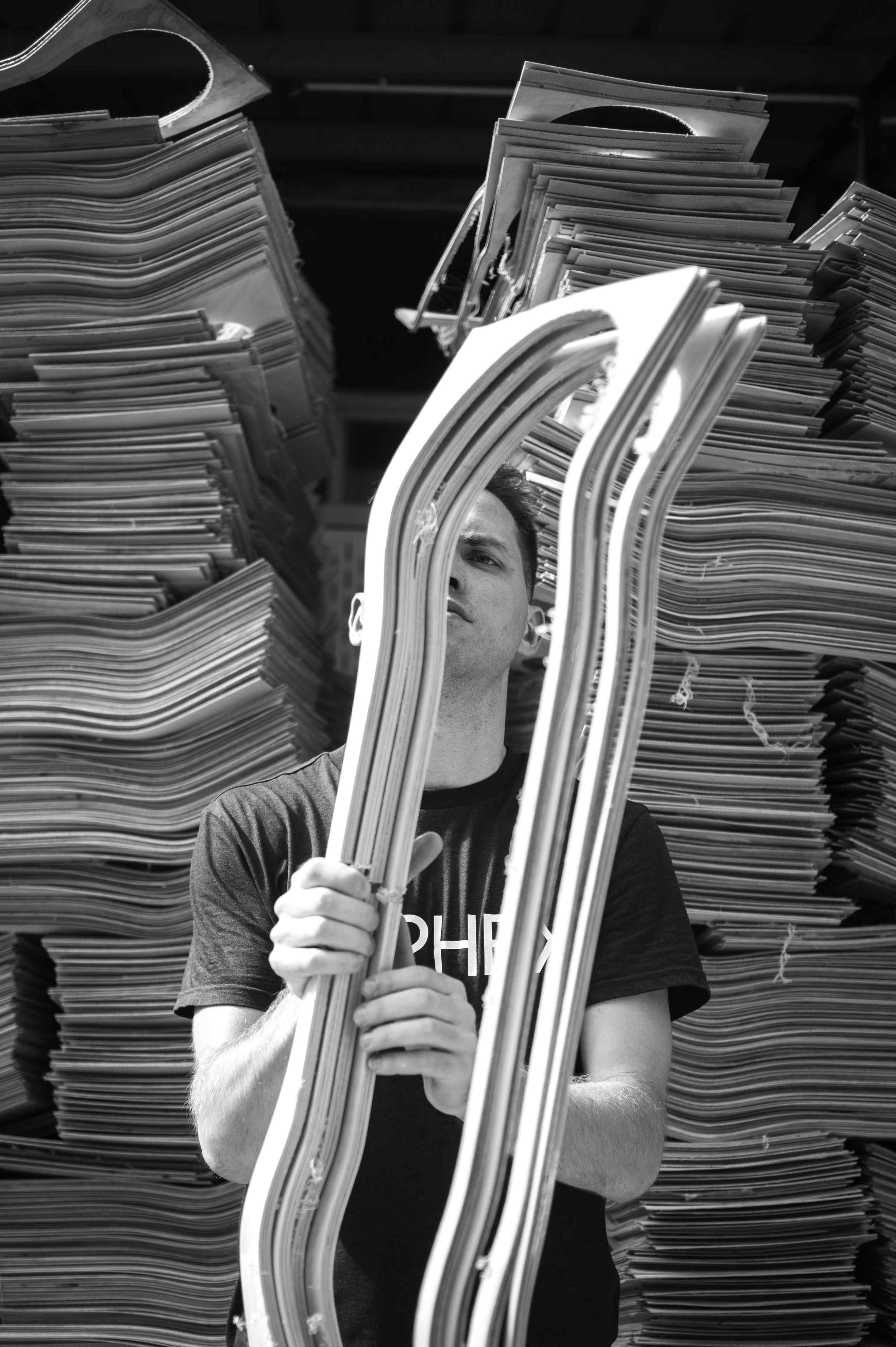 Skateboard Factory Production