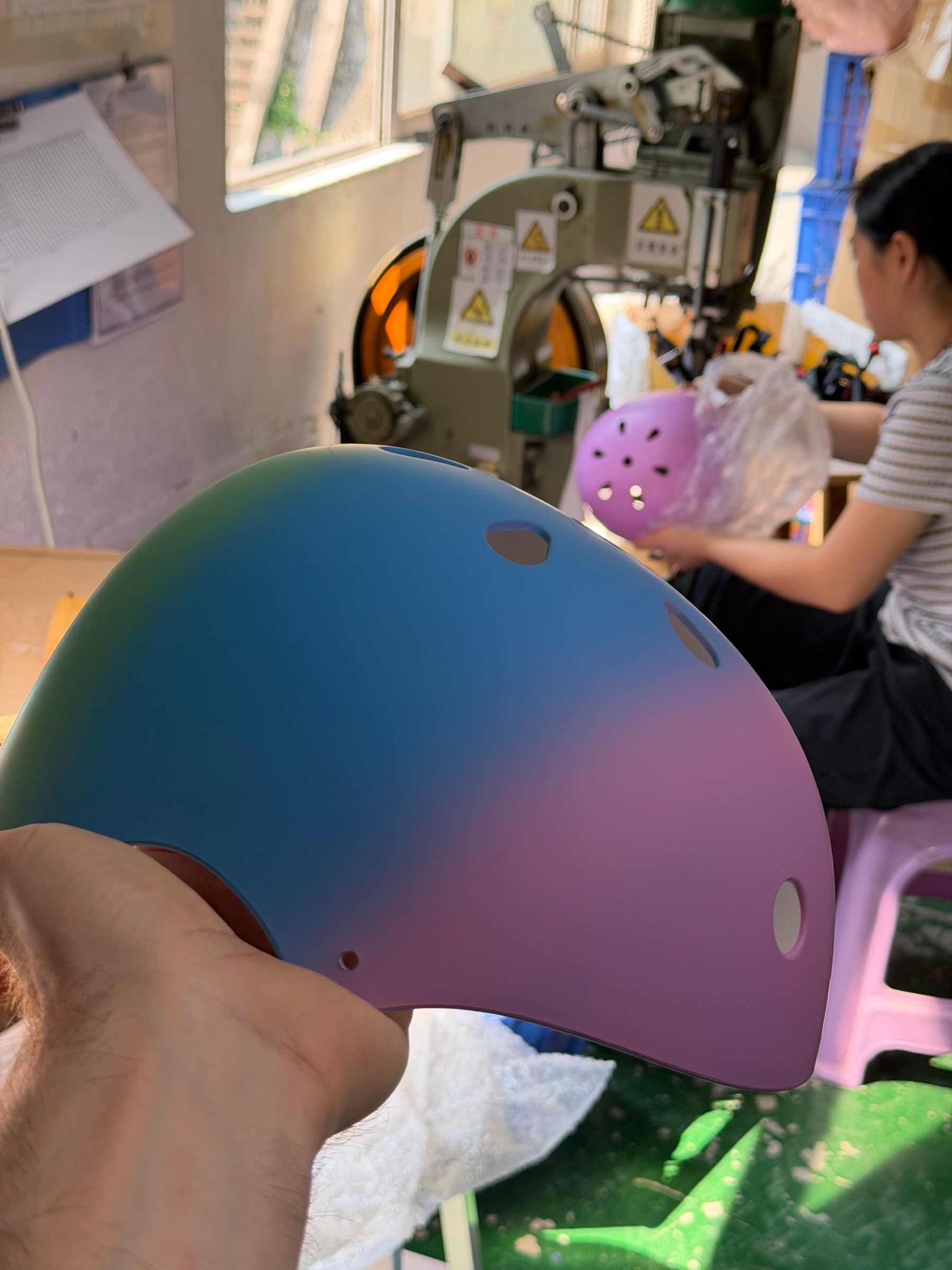 Skateboard Factory Production