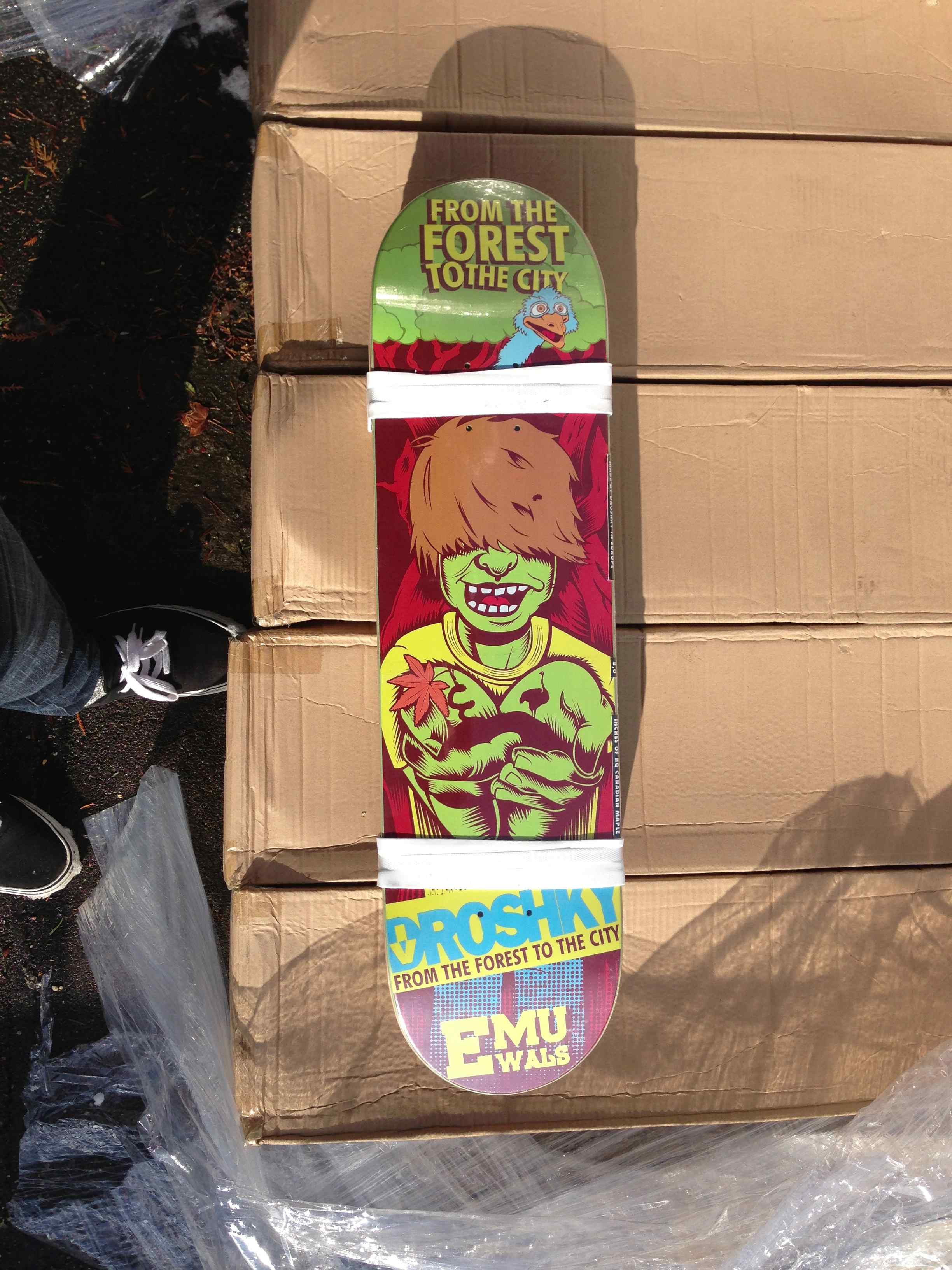 Skateboard Factory Production