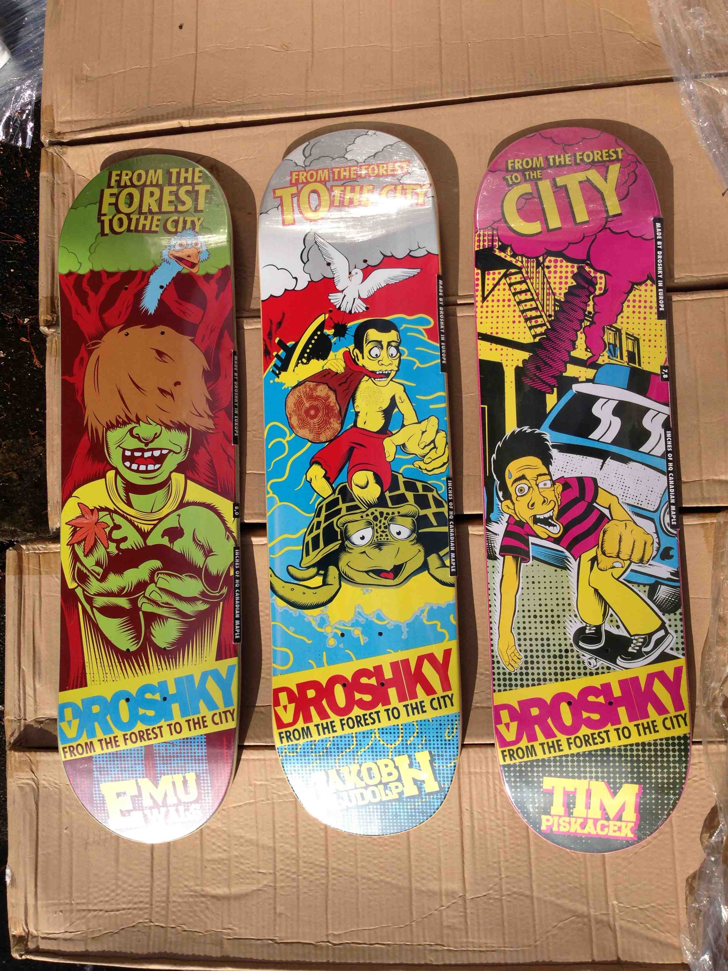 Skateboard Factory Production