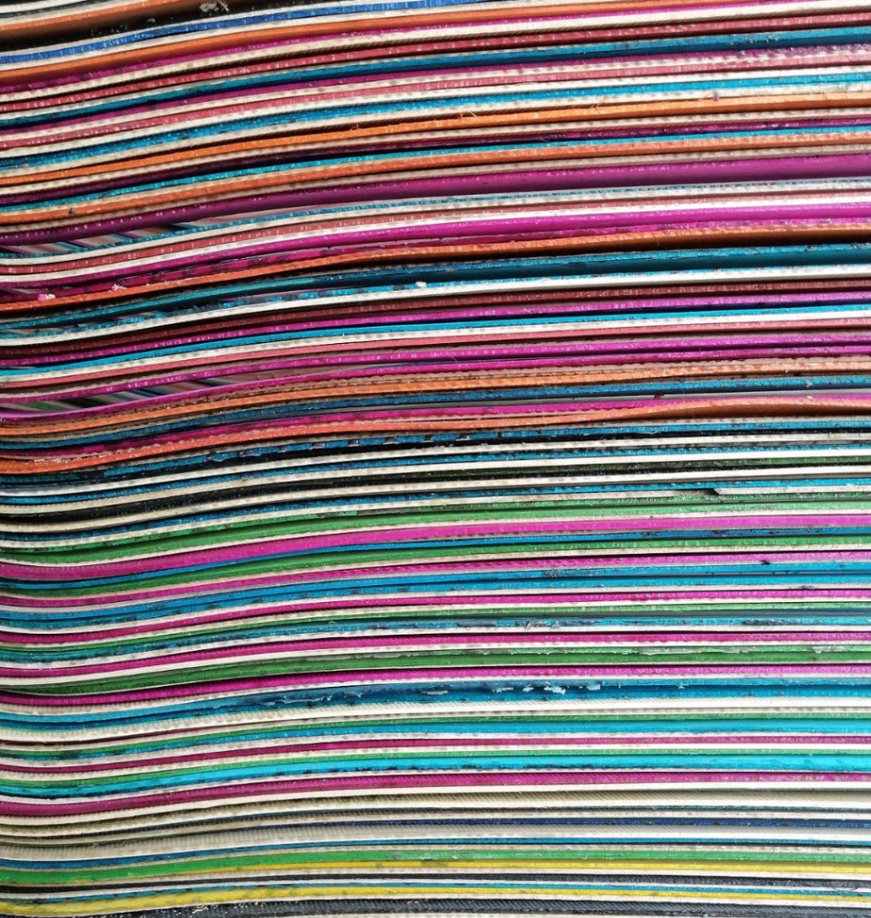 Skateboard Veneers Set