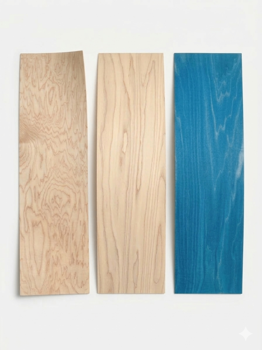 Skateboard Veneers Set